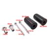 Cnoula11 1pair Metal & Plastic No Cut Frame Guard Sliders Protector White For Yamaha & For Suzuki Universal Motorbike view 2