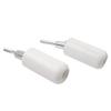 Cnoula11 1pair Metal & Plastic No Cut Frame Guard Sliders Protector White For Yamaha & For Suzuki Universal Motorbike view 3