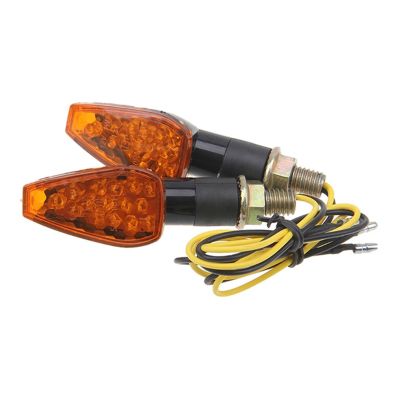 Motorcycle Front and Rear Turn Signal Lights Waterproof LED Turn Lights Turns Indicators