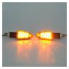 Motorcycle Front and Rear Turn Signal Lights Waterproof LED Turn Lights Turns Indicators view 3