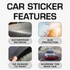FDSPJKG Wolf Anime Girl Car Sticker Climbing Posture Decal Waterproof Decor Suitable for Helmet Motorcycle Trunk 5.1 (A) view 2