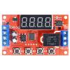 Vestamore 12V Time Delay Relay Module with Digital Readout, Programmable Control for 32 Delay Modes, Supports Load Up to 250V/10A, Optical Isolation, 4 Easy-Access Control Buttons view 1