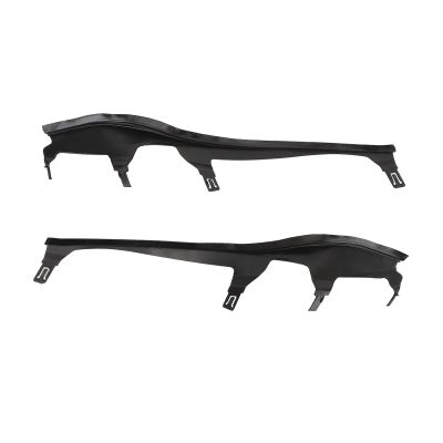 Fuchooky Pair of Upper Headlight Cover Strip 63126934751 Upper Headlamp Gasket for 3 Series E46 Coupe Cabrio LCI