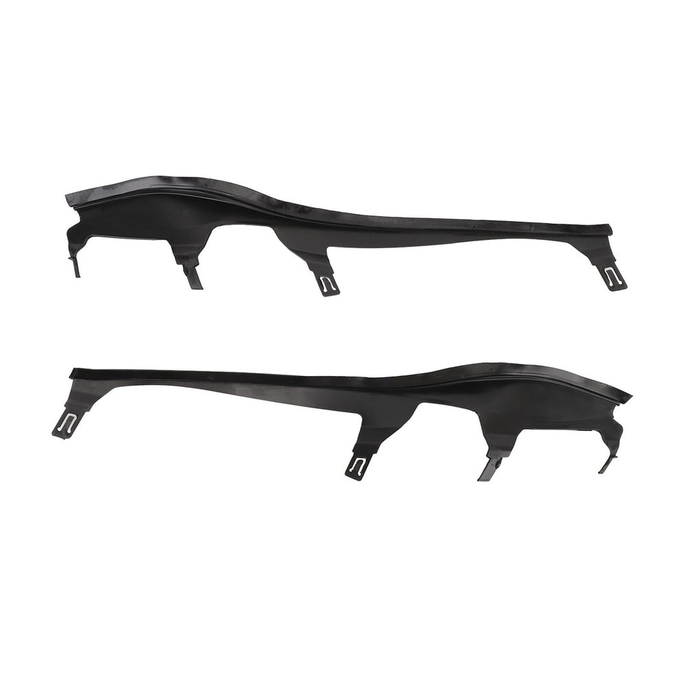 Fuchooky Pair of Upper Headlight Cover Strip 63126934751 Upper Headlamp Gasket for 3 Series E46 Coupe Cabrio LCI