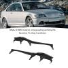 Fuchooky Pair of Upper Headlight Cover Strip 63126934751 Upper Headlamp Gasket for 3 Series E46 Coupe Cabrio LCI view 4