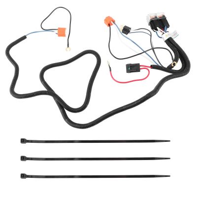 Headlight Relay Wiring Harness Kit 2 Pack 12V 40A 55W Headlamp Booster & Brightener for Enhanced Light Output (12v2 Light)