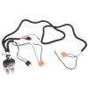 Headlight Relay Wiring Harness Kit 2 Pack 12V 40A 55W Headlamp Booster & Brightener for Enhanced Light Output (12v2 Light) view 3