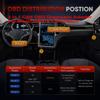 Model 3/Y/X/S CAN Diagnostic OBD 3-in-1 Harness Cable,OBD2 Diagnostic Scanners Adapter, CAN Bus Data Reading Tool Connector Green 30CM view 4