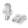 BAFOVY 2pcs M7 Brake Lever Adjuster Screws, Silver Aluminium Alloy Fastener for Road Mountain Bikes, with High Strength and Durability view 1