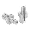 BAFOVY 2pcs M7 Brake Lever Adjuster Screws, Silver Aluminium Alloy Fastener for Road Mountain Bikes, with High Strength and Durability view 2