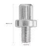BAFOVY 2pcs M7 Brake Lever Adjuster Screws, Silver Aluminium Alloy Fastener for Road Mountain Bikes, with High Strength and Durability view 4
