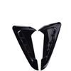 LXOINAGO 1 Pair Gloss Black Air Flow Grille Side Fender Vent Canard Cover Trim Compatible for BMW X3 X4 G01 G02 M-Sport view 1
