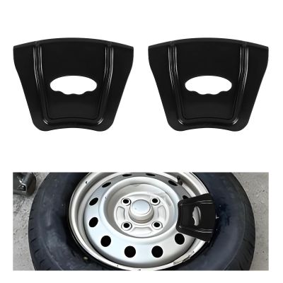 wuyaoyao 2PCS Rim Protectors for Motorcycle Wheels, Double Convex Non-Slip Edge, Anti-Scratch Wheel Rim Guards, Rims Shield Protector Tool for Motorcycle Bike, Tire Changing Tool (Black, 2 PCS)