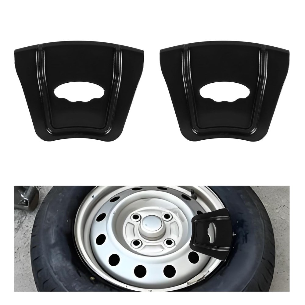 wuyaoyao 2PCS Rim Protectors for Motorcycle Wheels, Double Convex Non-Slip Edge, Anti-Scratch Wheel Rim Guards, Rims Shield Protector Tool for Motorcycle Bike, Tire Changing Tool (Black, 2 PCS)
