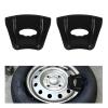 wuyaoyao 2PCS Rim Protectors for Motorcycle Wheels, Double Convex Non-Slip Edge, Anti-Scratch Wheel Rim Guards, Rims Shield Protector Tool for Motorcycle Bike, Tire Changing Tool (Black, 2 PCS) view 1