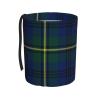 Tsfaaoc Clan Johnstone Tartan Car Trash Can with Strap, 3l Vehicle Garbage Bin, Foldable Oxford Cloth Auto Trash Bag for Car Truck SUV Interior Organization view 1
