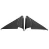A Pillar Triangular Trim Cover Carbon Fiber Style Interior Windshield Decor, Fit for NP300 Frontier 2015-2019 view 3