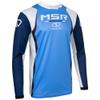 MSR NXT Grid Dirt Bike Motocross Jersey and Pant Combo Dark Blue/Blue Medium Jersey, 34" Pant view 3