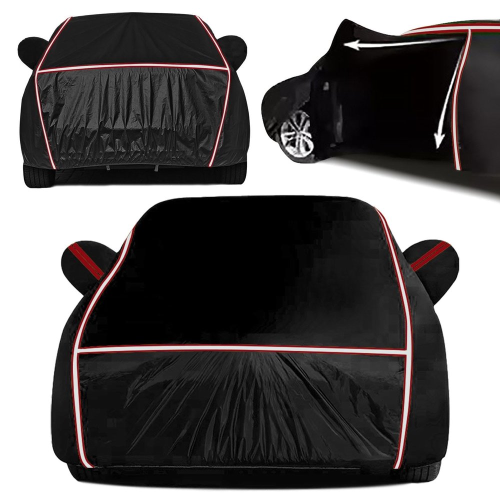 Car Cover for Dodge Super Bee 1968-1970 (Coupe),Waterproof and Breathable Car Cover with Reflective Strips,Suitable for Outdoor Use (with Storage Bag)