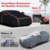 Car Cover for Dodge Super Bee 1968-1970 (Coupe),Waterproof and Breathable Car Cover with Reflective Strips,Suitable for Outdoor Use (with Storage Bag) view 2