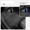 MVMOWSOTC Compatible for Toyota Rav4 2024-2020 Floor Mats,All-Weather Waterproof Floor Mats Protector(Only Fit Left Rudder)(Left Rudder 4pcs) view 3