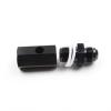 AdlerSpeed US Ship -8AN AN8 Aluminum Roll Over Vent Valve Tank Mounted Fitting Adapter Black view 4