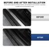 Fkewp Carbon Fiber Vinyl Tape, 1 Inch23ft Auto Door Sill Wrap Film Threshold Paint Protector, Waterproof Anti-Scratch Door Entry Guard for Most Vehicles, Car Accessories view 4