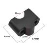 Motorcycle Handlebar Riser for G310GS for G310R G 310 for GS R 2017 2018 2019 2020 Aluminum Modified Handlebar Heightening Riser Bar Clamp Mount view 3