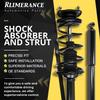 Front Pair (2) Strut & Coil Spring Assembly for Subaru Legacy 2018 view 3