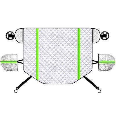 Windshield Cover for ice and Snow Compatible with Fiat Argo,Sunscreen and Waterproof in Summer, Frost and Snow Protection in Winter, Suitable for All Seasons.