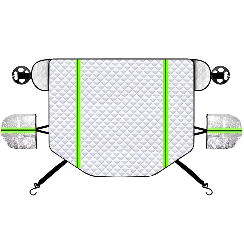 Windshield Cover for ice and Snow Compatible with Fiat Argo,Sunscreen and Waterproof in Summer, Frost and Snow Protection in Winter, Suitable for All Seasons.