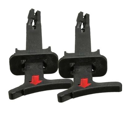 2PCS 1J0823593C 1J5 823 593 C Bonnet Hood Release Rod Lock Latch Handle Bonnet Fixture Clips For VW Bora MK4 Golf 1998-2006