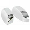 Side Rear View Mirror Cover Caps for 2007-2013 for Chevy Silverado for GMC Sierra Chrome Car Accessories view 3