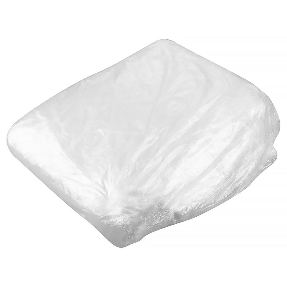 NULYLU 50Pcs Disposable Plastic Car Seat Covers Transparent Protective Cushion for Auto Repair and Passenger Transport Easy to Install and Throw Away