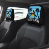 Saint Lucia Lucian Funny Flag Universal Fit Car Headrest Covers Anti-Slip Elastic Car Seat Head Rest Cover Accessories for Car SUV Truck 1 PCS view 4