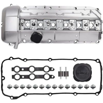 Automotive Engine Valve Covers Automotive Cylinder Head Cover Aluminum Engine Valve for BMW for M54 11121432928 Engine Valve Rocker Cover