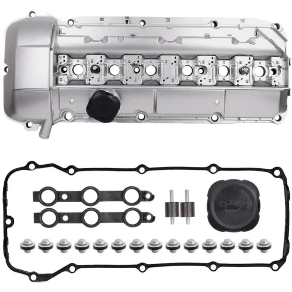 Automotive Engine Valve Covers Automotive Cylinder Head Cover Aluminum Engine Valve for BMW for M54 11121432928 Engine Valve Rocker Cover