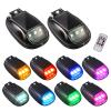 Solar Cab Lights for Truck,Wireless No Drill Car Roof LED Marker Lights with Vibration Sensor,Waterproofing for Jeep/Pickup/SUV/ATV(2Light+1Remote) view 1