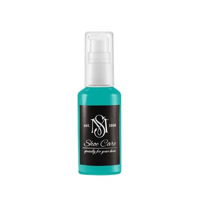 Leather Balm - NCS S 2050-B60G Forest Teal - Softening Shoe Conditioner & Color Reviver for Smooth Leather Goods by MAVI STEP - 0.85 fl oz / 25 ml