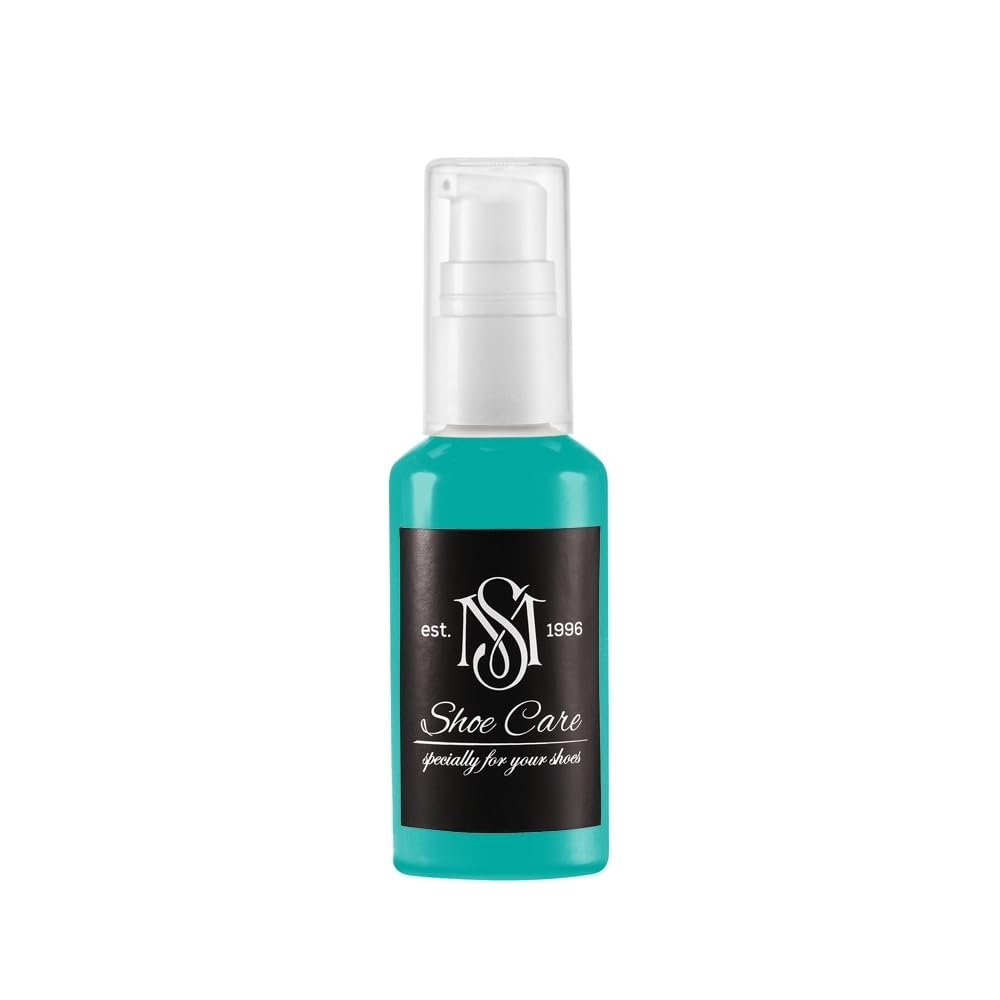Leather Balm - NCS S 2050-B60G Forest Teal - Softening Shoe Conditioner & Color Reviver for Smooth Leather Goods by MAVI STEP - 0.85 fl oz / 25 ml