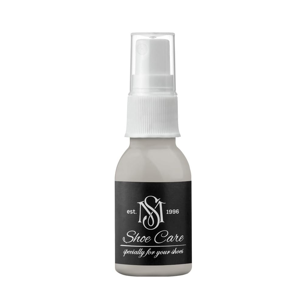 Nutritive Leather Spray - NCS S 3502-Y50R Shale Grey - Deep Conditioning & Shoe Color Restoration for Smooth Leather by MAVI STEP - 0.85 fl oz / 25 ml