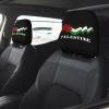 Palestine Palestinian National Emblem Flag Universal Fit Car Headrest Covers Anti-Slip Elastic Car Seat Head Rest Cover Accessories 1 PCS view 4