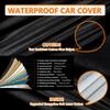 Car Cover for Chevy Corvette 427 Convertible 2012-2013 Waterproof Car Cover with Cotton Liner Heavy Duty Snowproof 67min Install -Day, Sun, Rain, Dust view 2