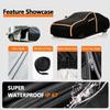 Car Cover for Chevy Corvette 427 Convertible 2012-2013 Waterproof Car Cover with Cotton Liner Heavy Duty Snowproof 67min Install -Day, Sun, Rain, Dust view 3