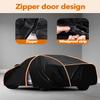 Car Cover for Chevy Corvette 427 Convertible 2012-2013 Waterproof Car Cover with Cotton Liner Heavy Duty Snowproof 67min Install -Day, Sun, Rain, Dust view 4