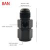 2PCS/PACK Male AN8 to Female AN8 With 1/8 NPT Gauge Port Fuel Pressure Take off Fitting Adaptor Connector Aluminum view 2