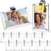 12 Pcs Car Sun Visor Photo Holder, 2.4x3.5 Inch Acrylic Magnetic Car Visor view 1