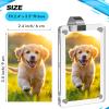 12 Pcs Car Sun Visor Photo Holder, 2.4x3.5 Inch Acrylic Magnetic Car Visor view 2