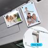 12 Pcs Car Sun Visor Photo Holder, 2.4x3.5 Inch Acrylic Magnetic Car Visor view 4