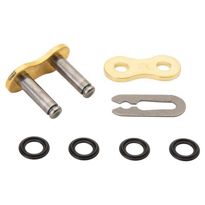 TUSK 520 Gold X-Ring Chain Master Link for Royal Enfield Himalayan 450 2024-2025